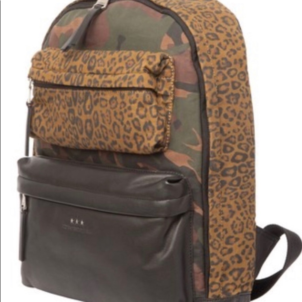 John Varvatos Collection Patchwork Backpack